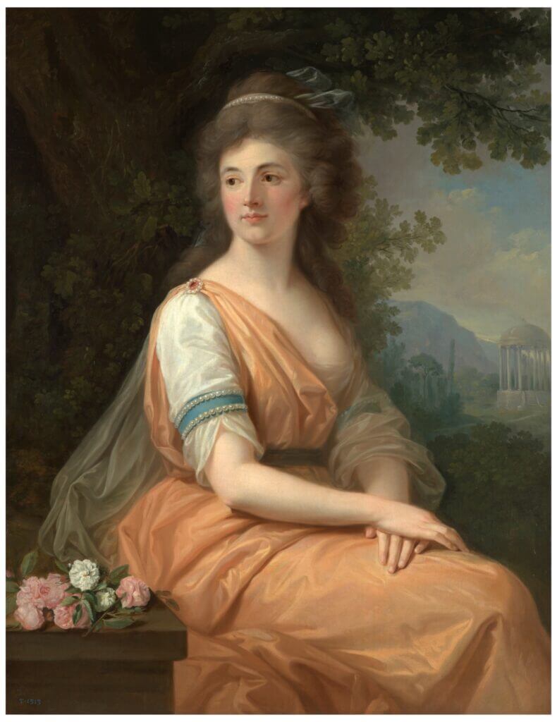 Angelica Kauffmann (1800) Anna Escher von Muralt © Museo del Prado