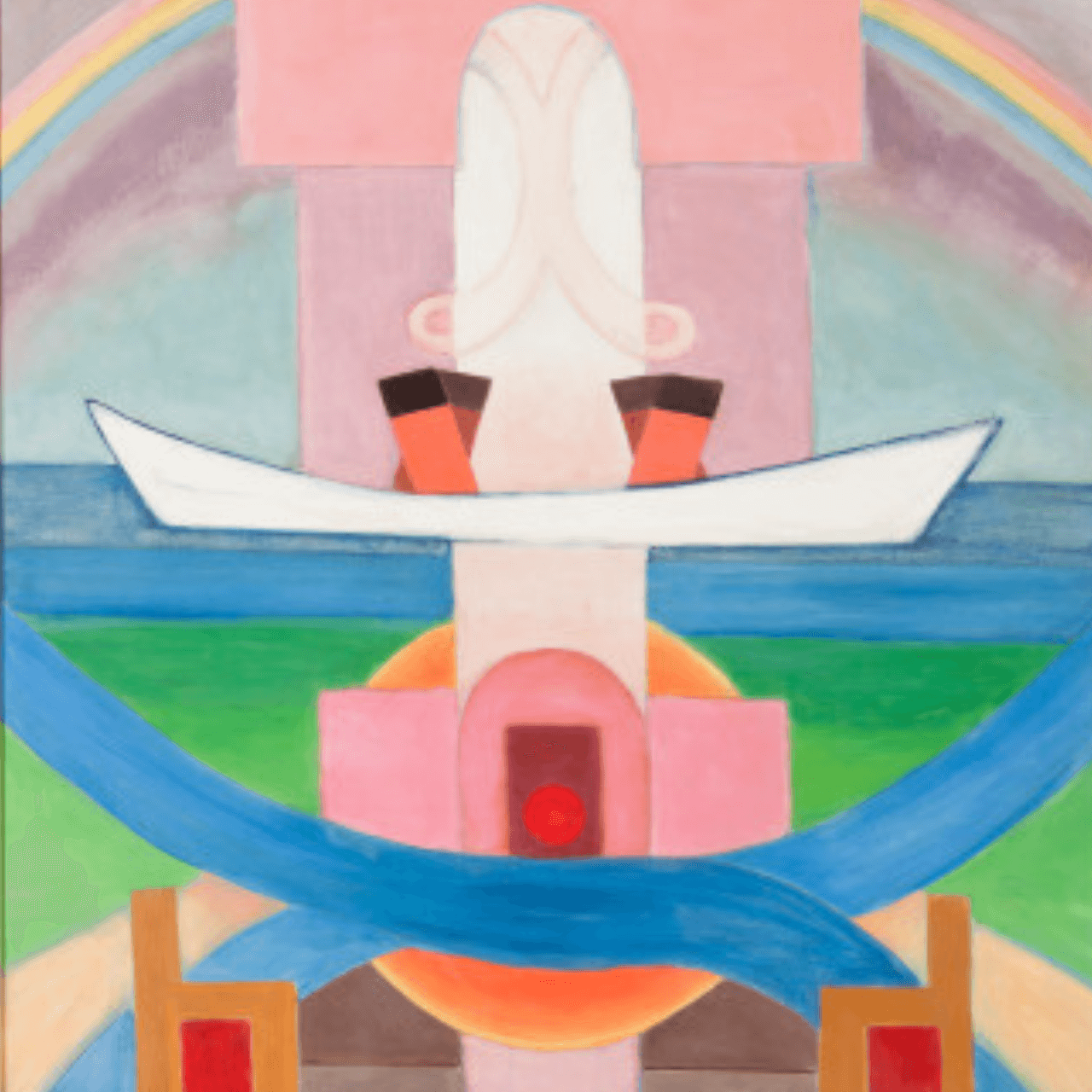 Aline Meyer Liebman (1935) STORY IN PAINT © Phoenix Art Museum. All rights reserved. Photo by Ken Howie.