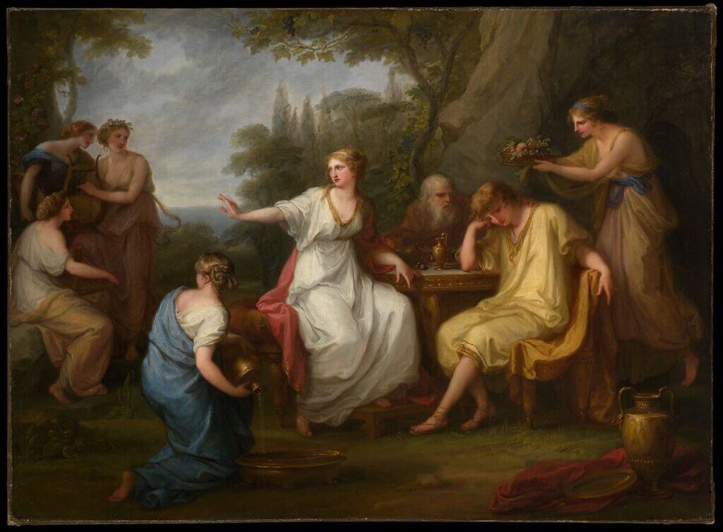 Angelica Kauffmann The Sorrow of Telemachus (1783) © The Metropolitan Museum of Art