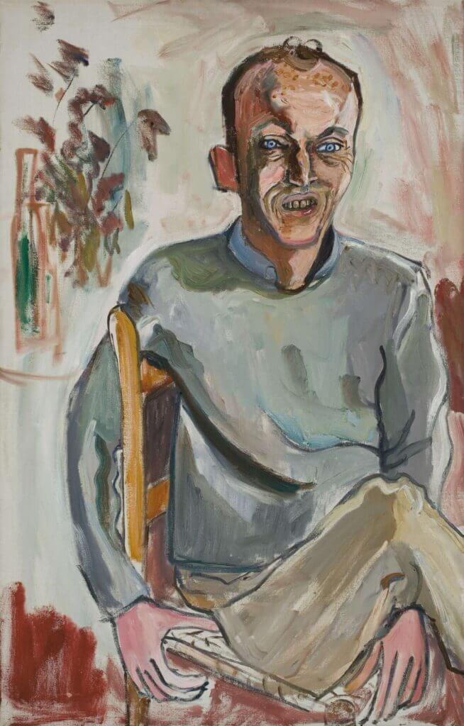 Frank O’Hara, No. 2 1960 Oil on canvas 38 x 24 in 96.5 x 61 cm